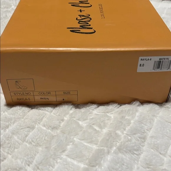 Chase + Chloe Rayla Ankle Strap Platform Sandal - Picture 8 of 8